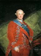 Francisco de Goya Portrait of Charles IV Spain oil painting artist